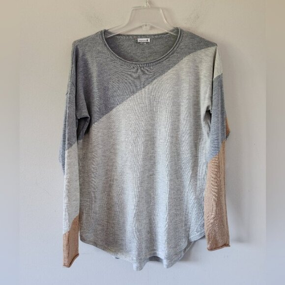 SMARTWOOL | Women's Shadow Pine Colorblock Sweater sz M - Picture 1 of 8